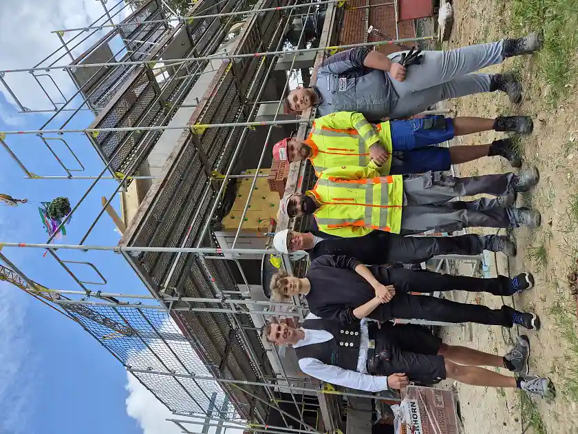 Richtfest am 10. September 2024