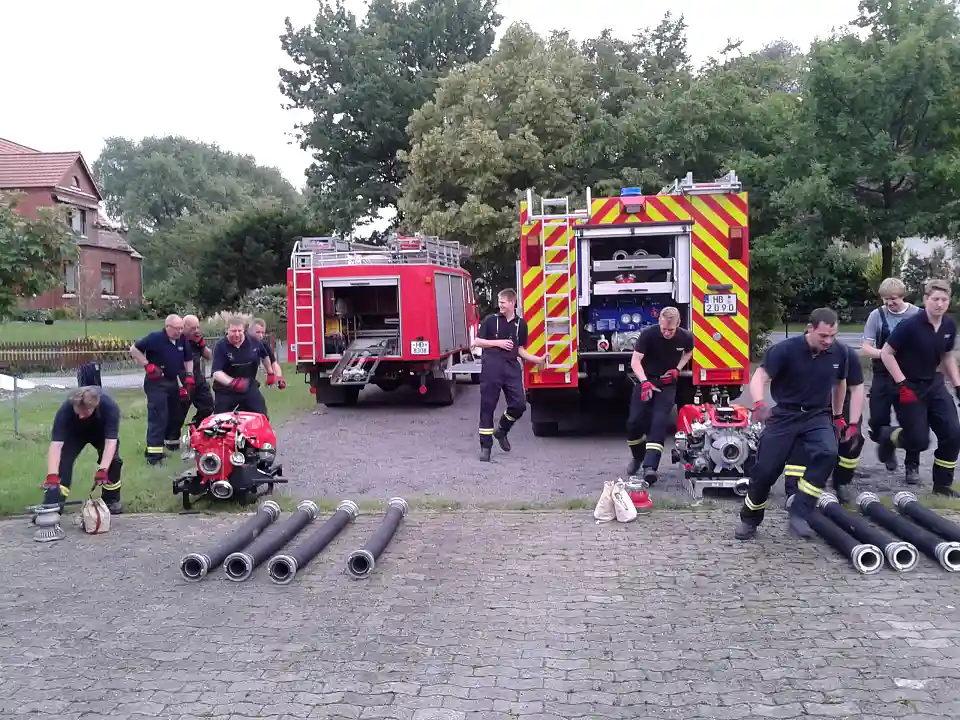 &Uuml;bung f&uuml;r Einsatz der FF Strom