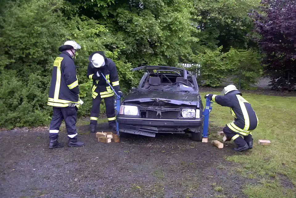 &Uuml;bung der FF Strom