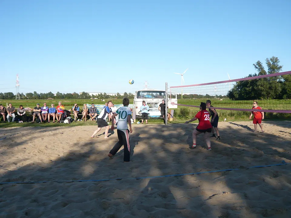 Beachvolleyball-Turnier anl&auml;sslich der 100-Jahr-Feier des Sportvereins
